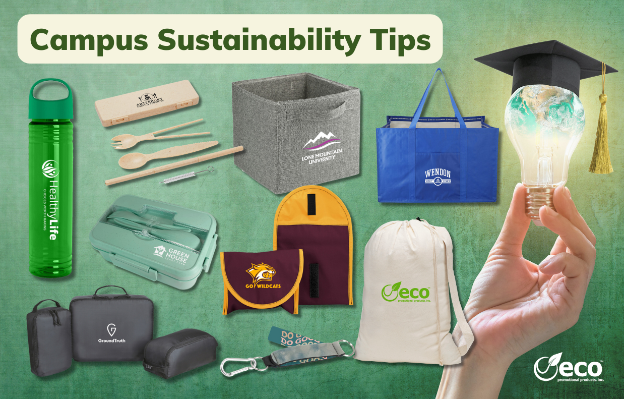Promote Campus Sustainability with Eco-Responsible Branded Merchandise