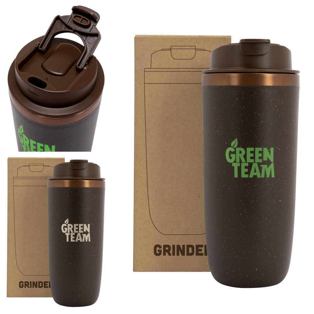 Insulated Recycled Coffee Ground Tumbler | 16 oz
