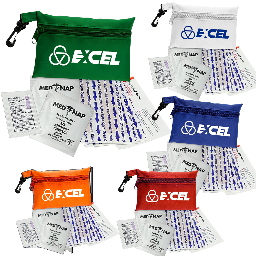 Recycled Zip Tote First Aid Kit 