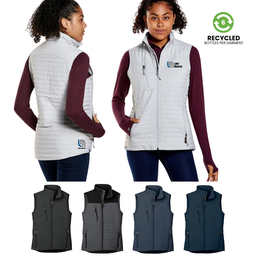 Women's Recycled Eco Insulated Quilted Vest 
