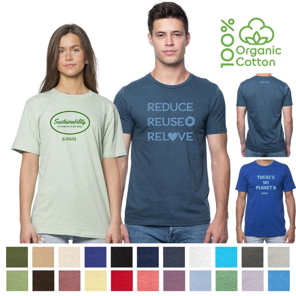 100% Organic Cotton Adult Unisex T-Shirt | USA Made