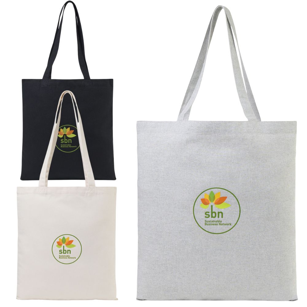 Custom AWARE™ Recycled Cotton Tote Bag | 15x16