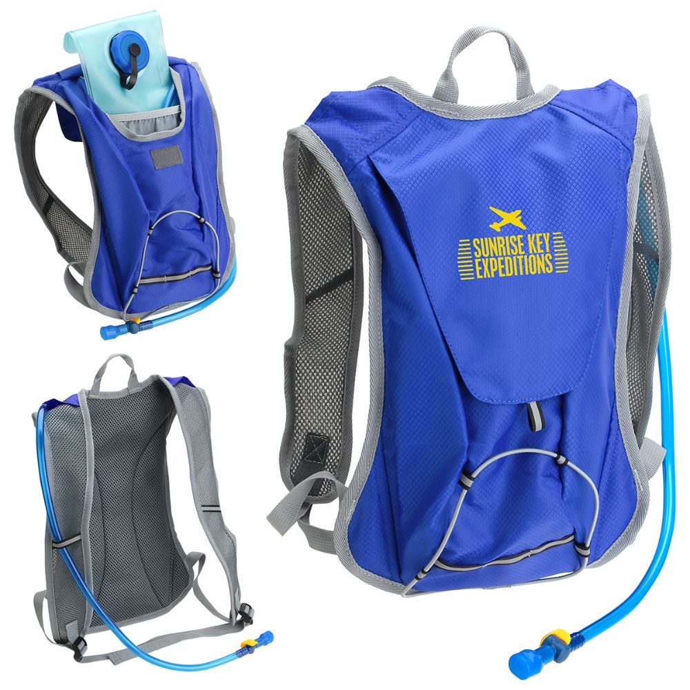 Custom Hydration Pouch Backpack | Reusable | 1 Liter