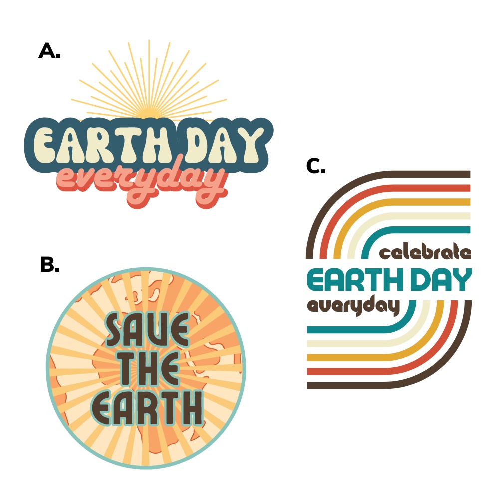 Earth Day Custom Designs