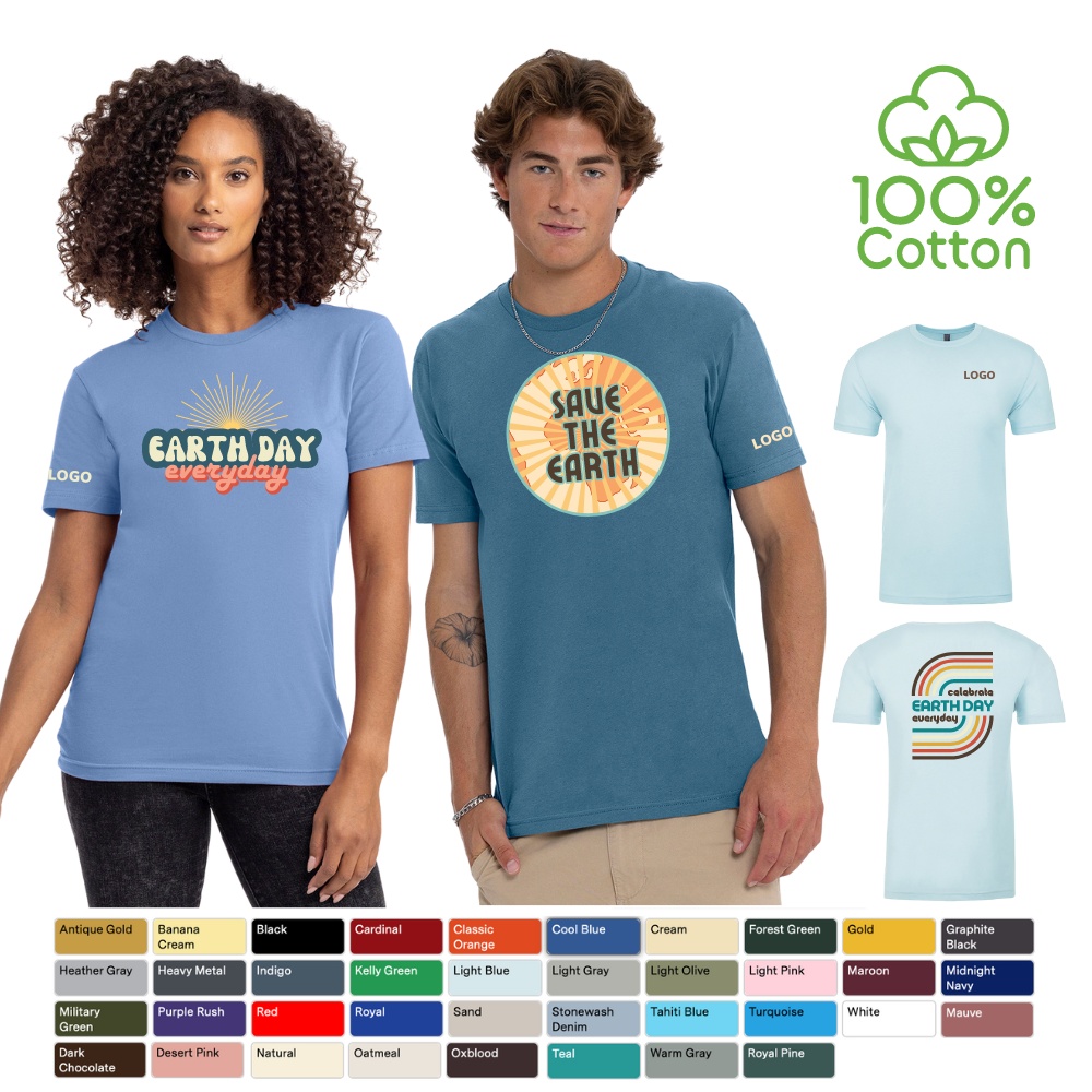 Earth Day Unisex Wrap Cotton T-Shirt | WRAP Certified