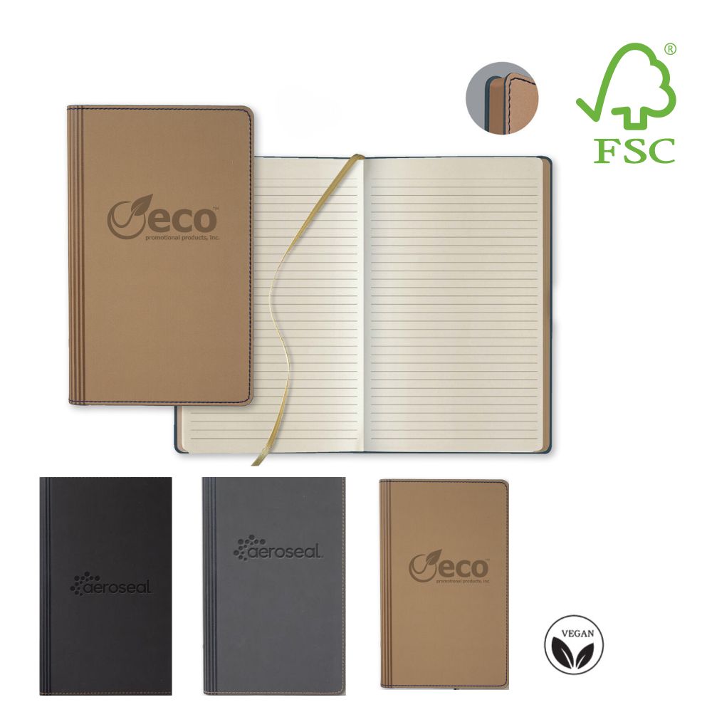 FSC Certified Vegan Leather Journal | 5x8 