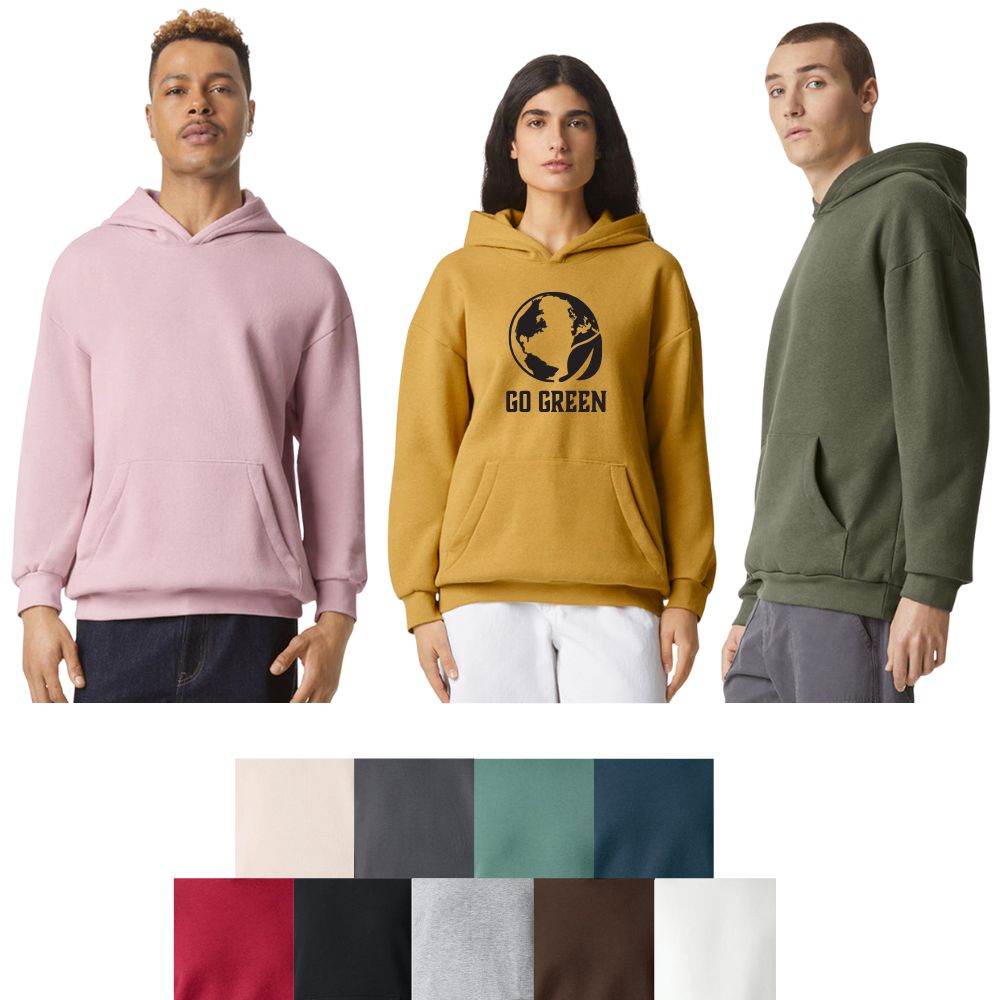 Unisex Recycled Fleece Pullover Hooded Sweatshirt | 7.6 oz