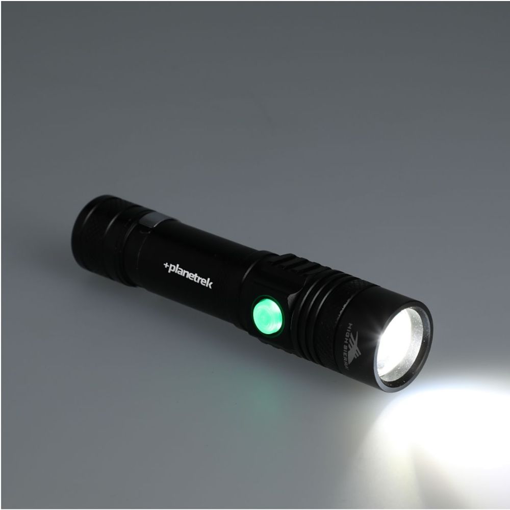 High Sierra® Recycled Rechargeable Flashlight | 160 Lumens