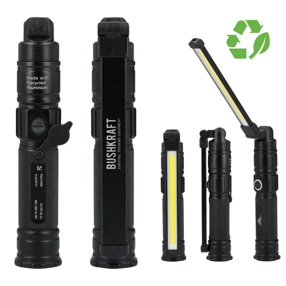 High Sierra® Recycled Rechargeable Work Light | 150 Lumens