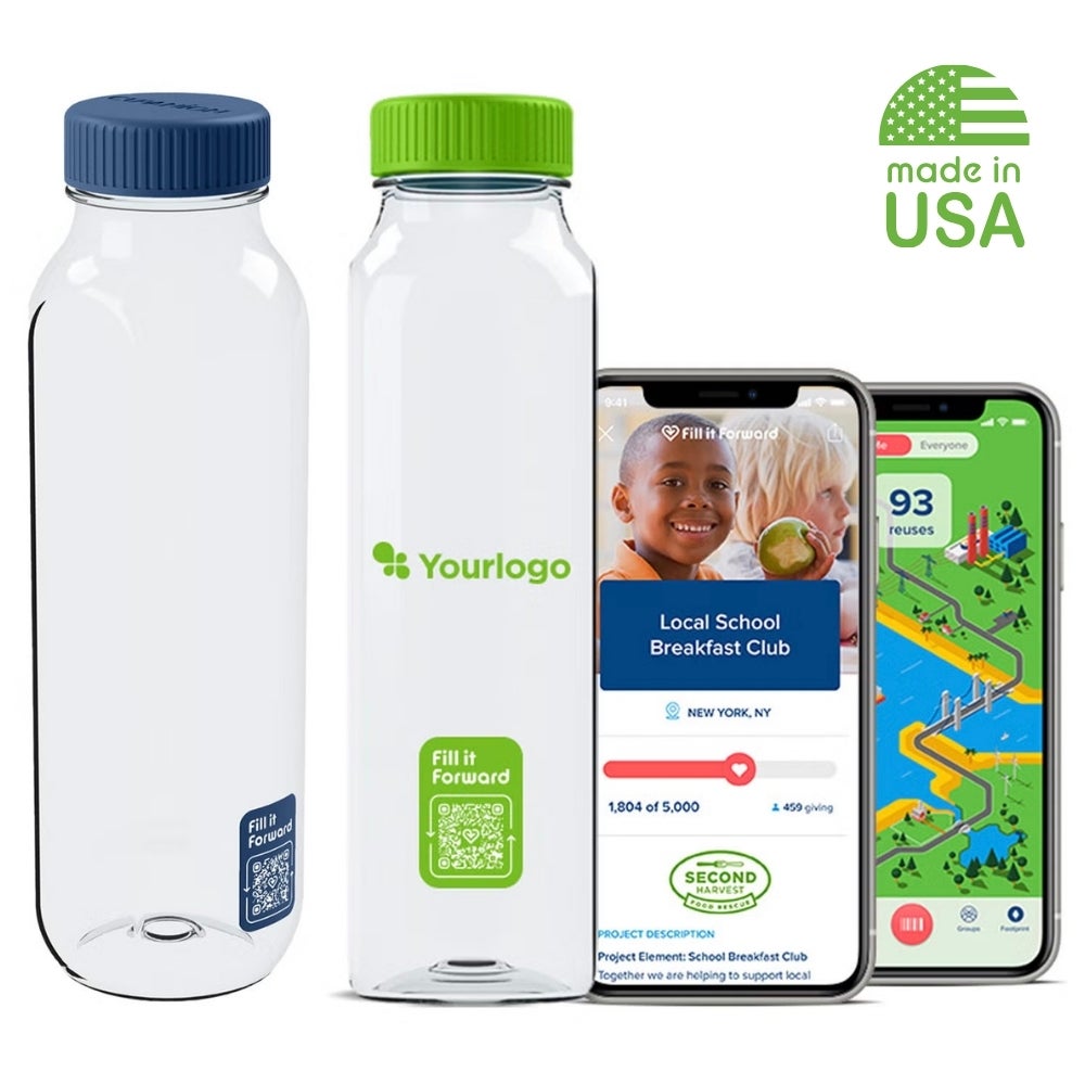 Fill it Forward Tritan™ Cupanion Water Bottle | USA Made | 18 oz