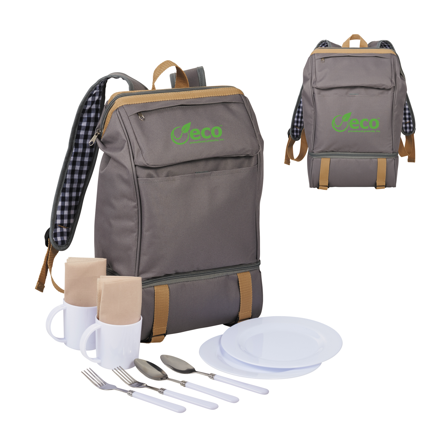 Backpack Picnic for Two | Insulated | Reusable