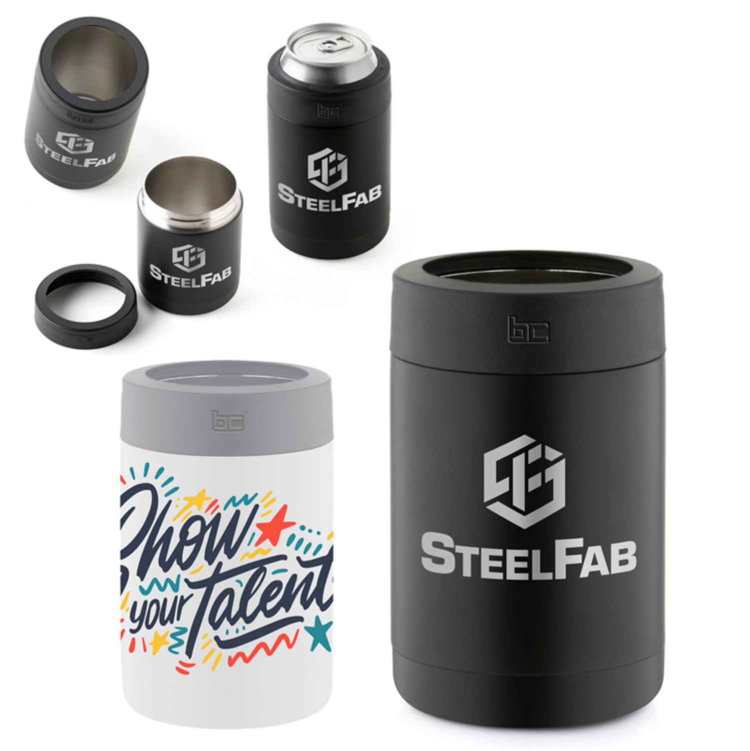 Basecamp Insulated Stainless Steel Can Holder | 12 oz