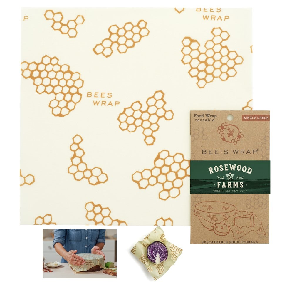 Custom Branded USA Made Bee’s Wrap ® Single Large | 13x14