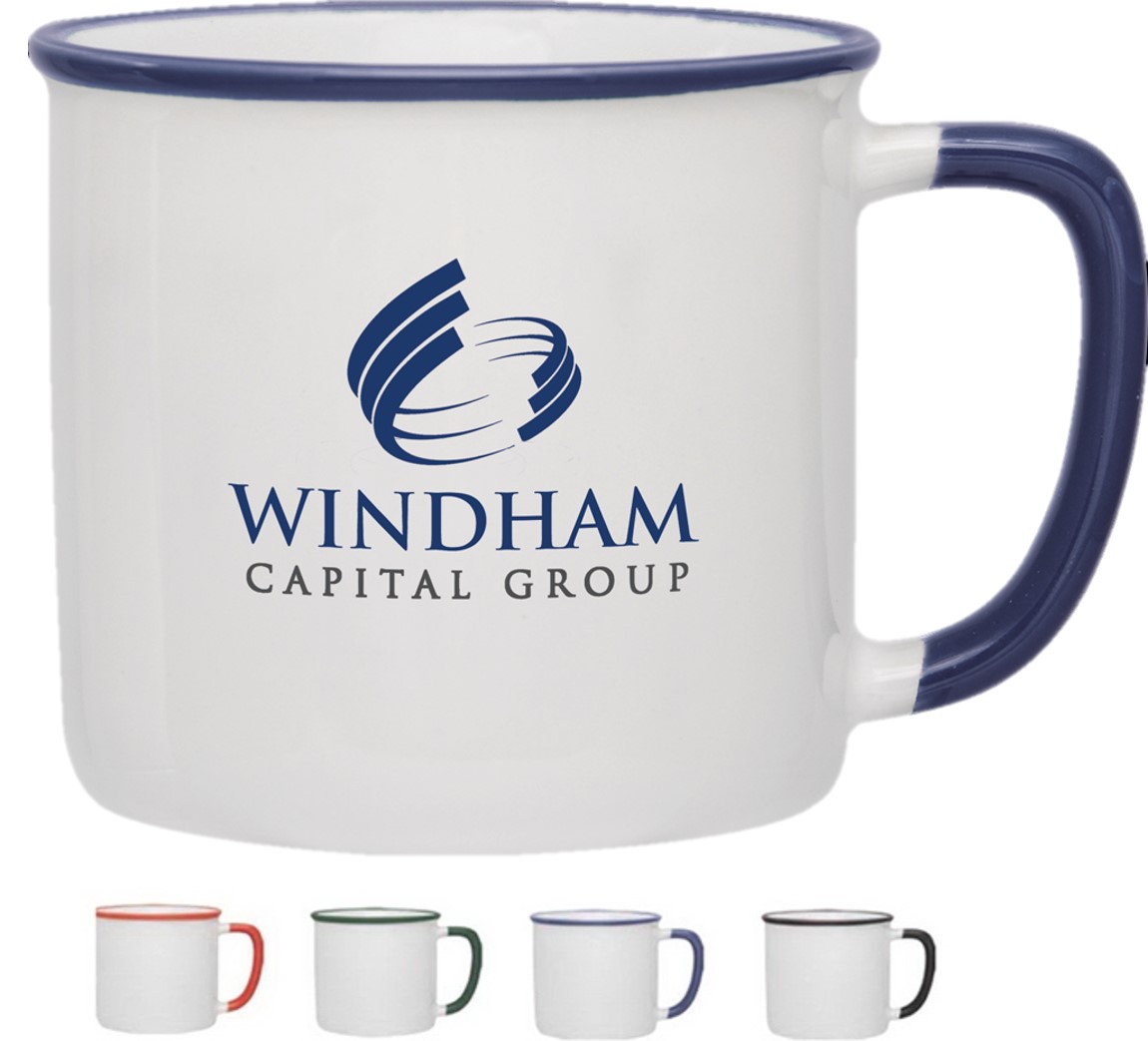 custom ceramic coffee mug 14 oz eco friendly promo personalized mug