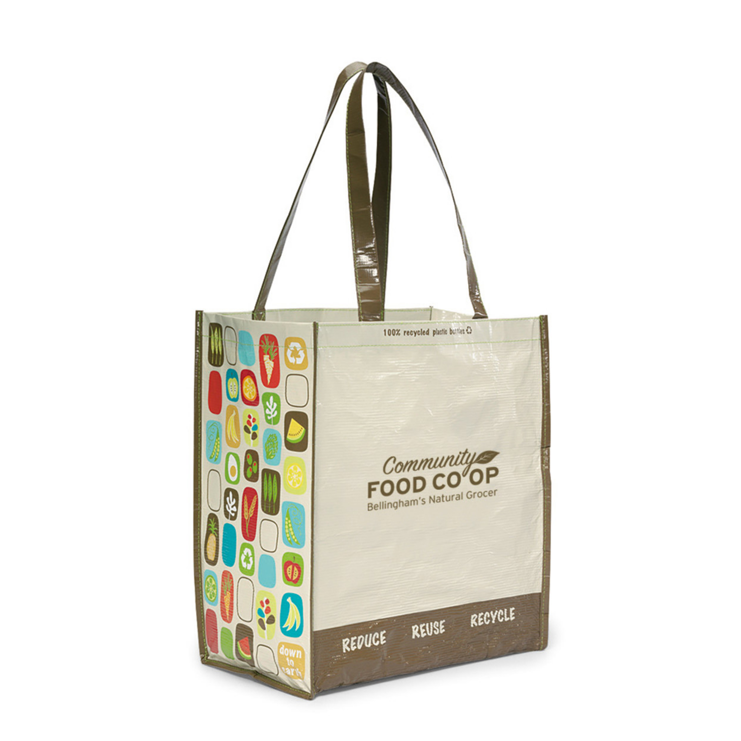 Custom Laminated Recycled Shopping Bag Patterns