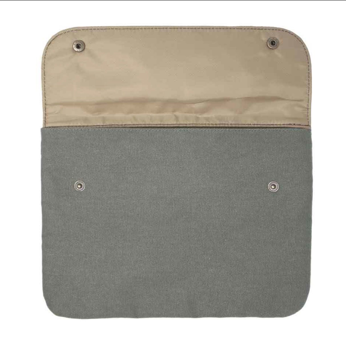Custom Cotton Canvas Organization Travel Pouch | Open