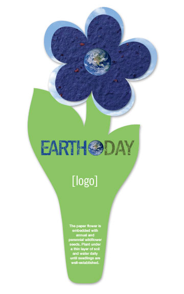 Earth Day Plantable Flower Bookmark | USA Made
