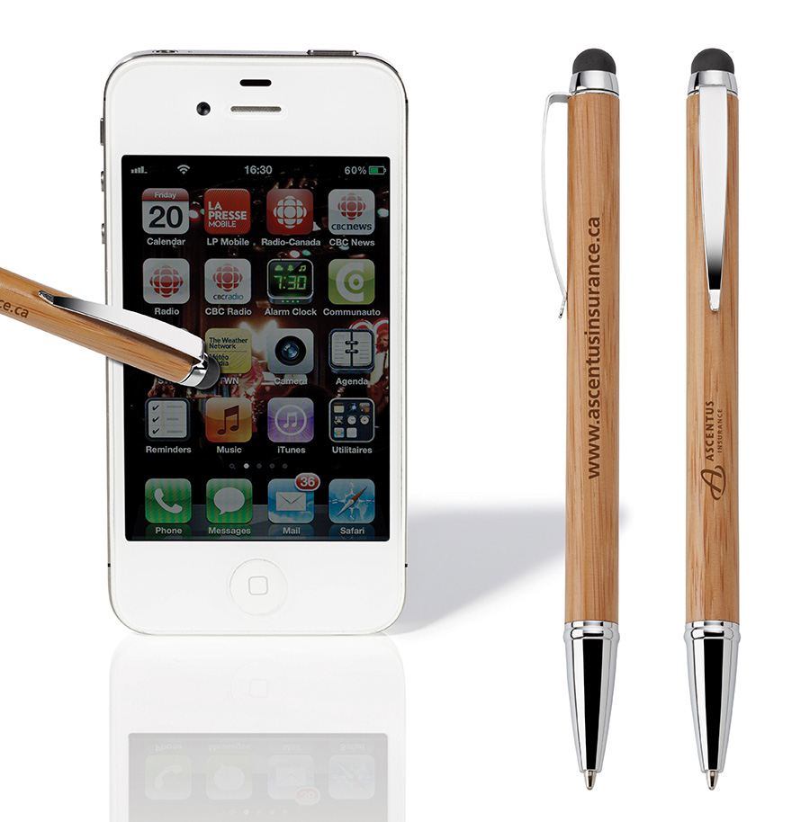 Bamboo Stylus Pen Eco friendly stylus pen promotional stylus pen