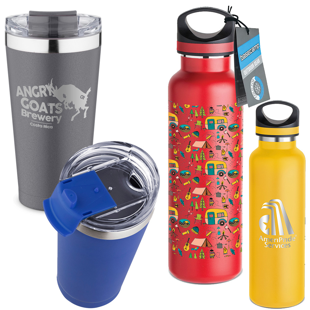 Basecamp Water Bottle & Tumbler Gift Set | 20 oz
