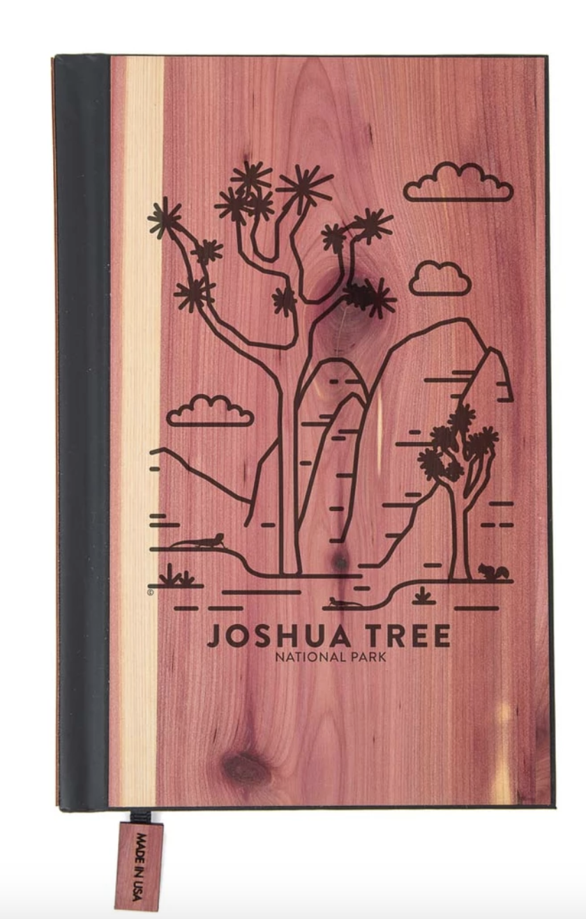 Joshua Tree Design USA Made Custom Wood Cedar Journal