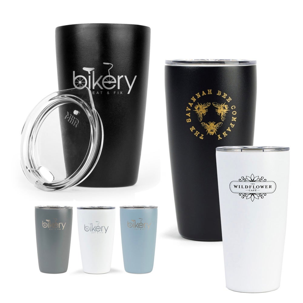 Miir vacuum insulated tumbler 12 oz and 16oz branded