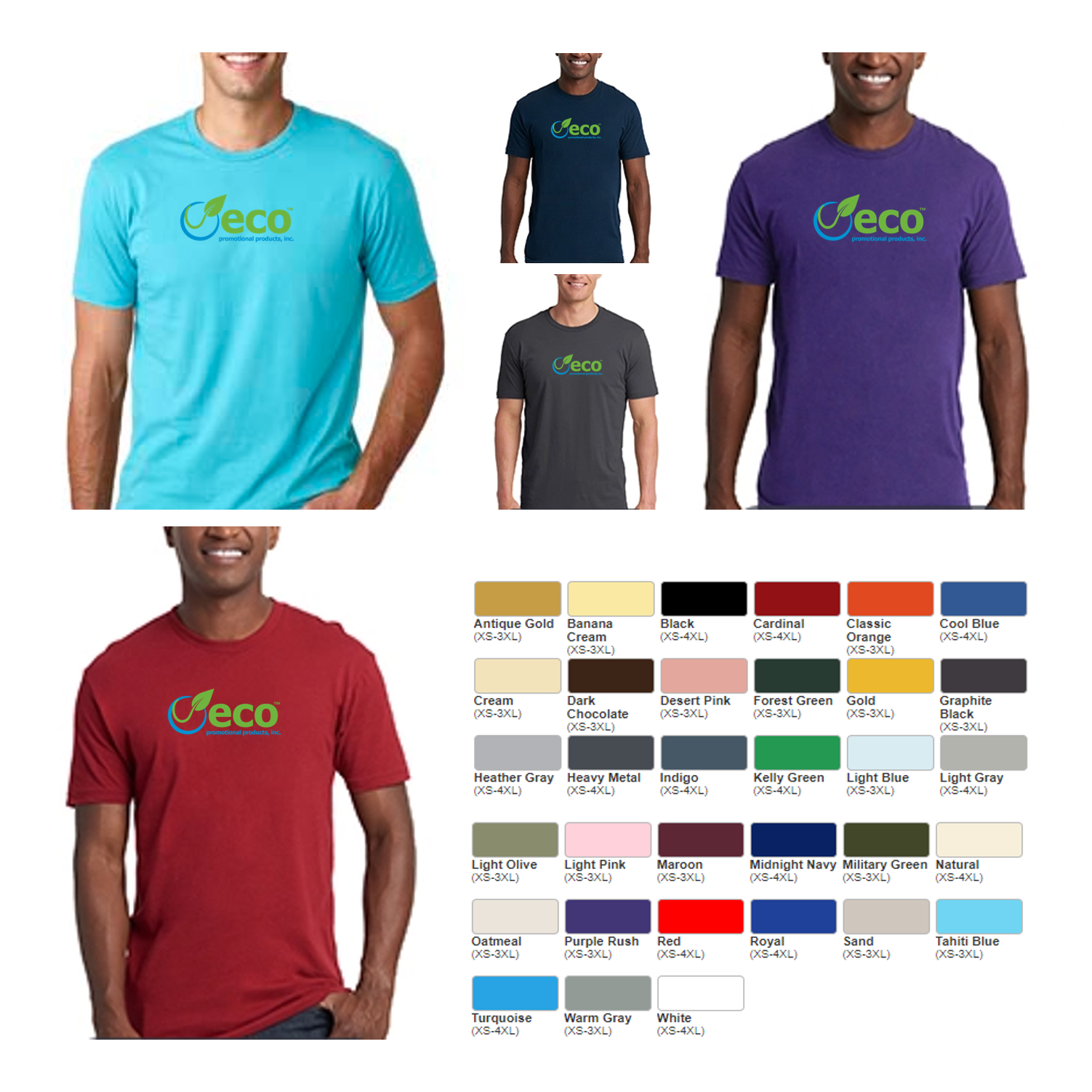 Unisex Retail Fit Basic T-Shirt Colors | WRAP Certified