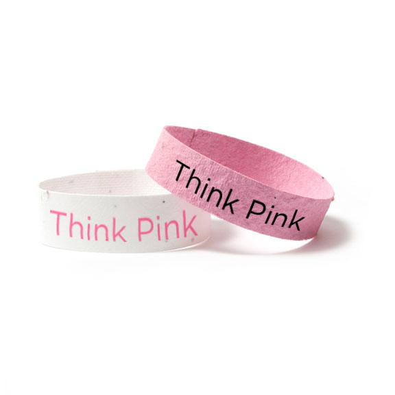 Seed paper wristbands seeded wristbands eco friendly wristbands recycled promotional product