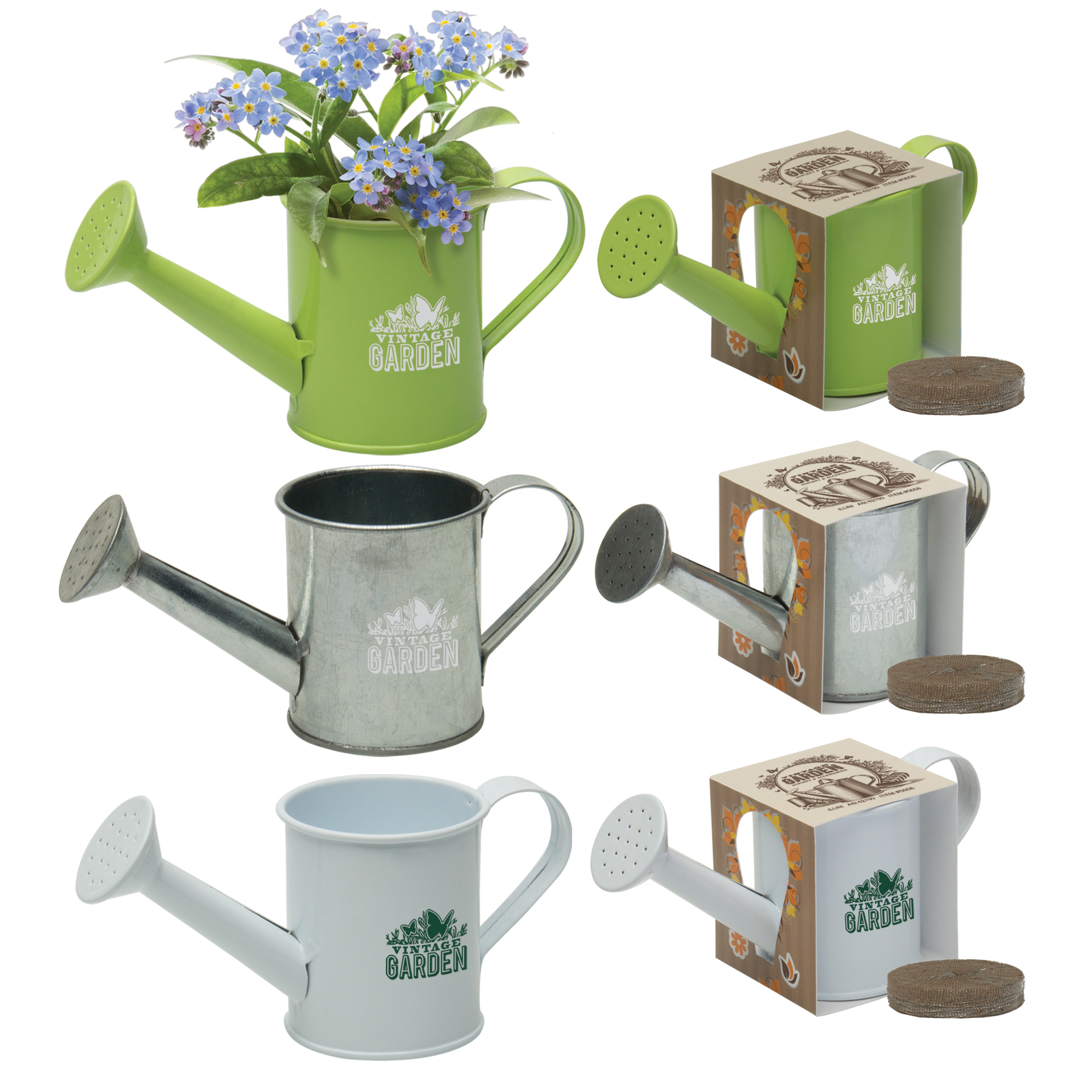 Plantable Kit in Watering Can Seeded Gifts Plantable Promotion