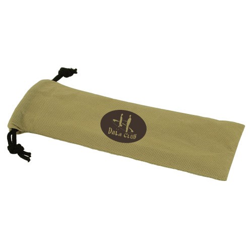 Bamboo Utensil Set Personalized Pouch