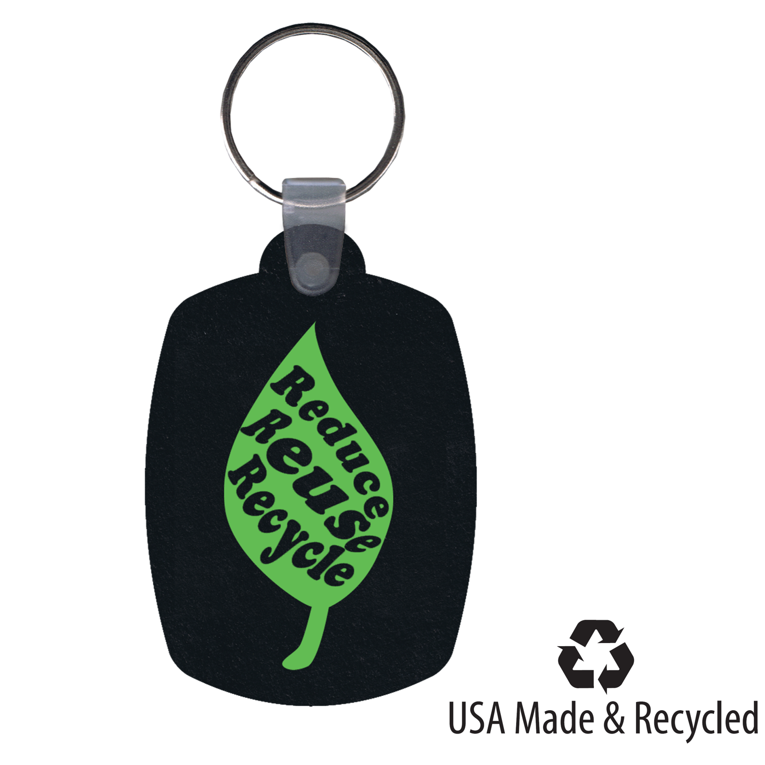 Custom Keychains | Recycled Tires | USA Made