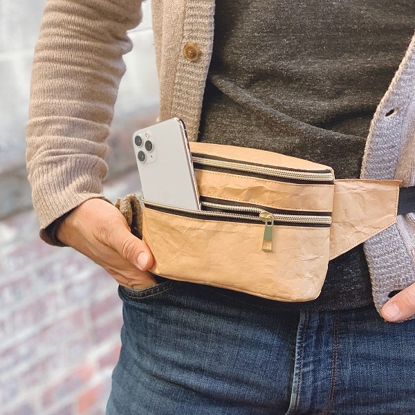 Custom Small Bio Paper Washable Fanny Pack