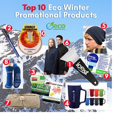 Top 10 Promotional Products for Winter Top 10 Promotional Products for Winter