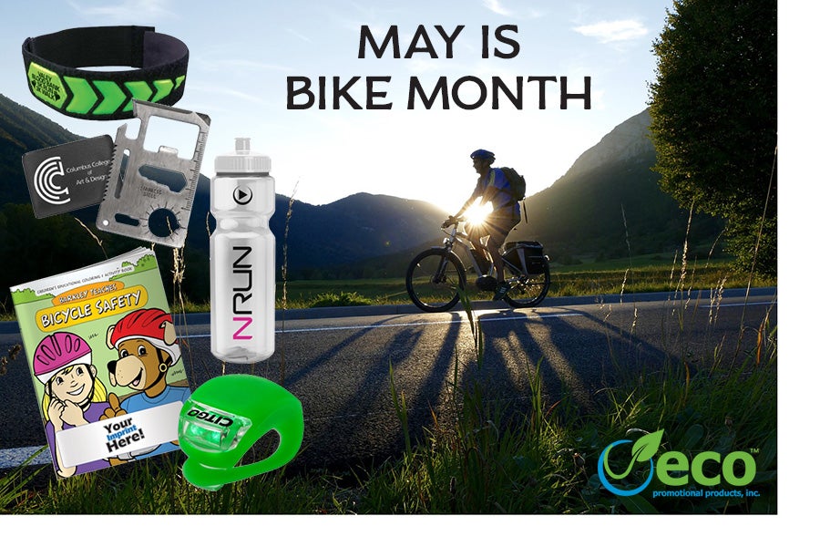 Promotional Products for National Bike Month 2017 Promotional Products for National Bike Month 2017