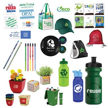 promotional products and giveaways for 2018 earth day events eco