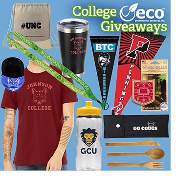 Eco College Themed Promotional Products