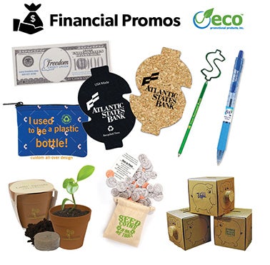 Eco Friendly Finance Themed Promotions Eco Friendly Finance Themed Promotions