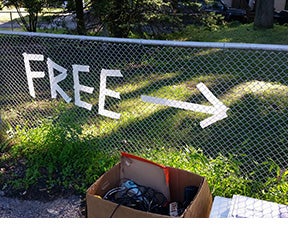 Reducing Waste by Swapping with Friends & Neighbors Reducing Waste by Swapping with Friends & Neighbors