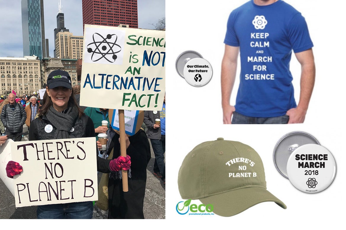 Promotional Products for 2018 Science Marches Promotional Products for 2018 Science Marches