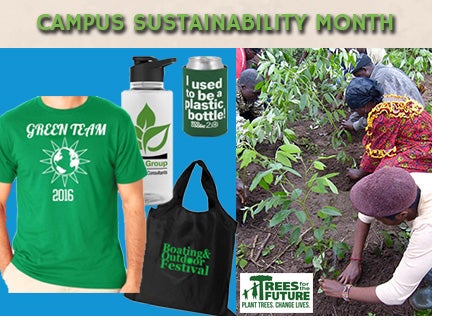 Promotional Products for Campus Sustainability Month Promotional Products for Campus Sustainability Month