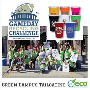 Green Your Campus Tailgate with Eco Friendly Products Green Your Campus Tailgate with Eco Friendly Products