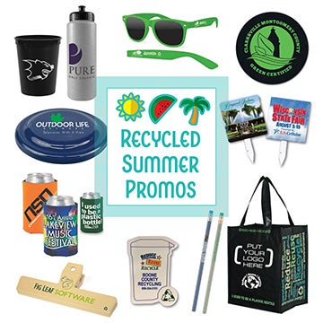 Recycled Promotional Products for Summer Events 2018 Recycled Promotional Products for Summer Events 2018