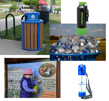 Recycling in Parks