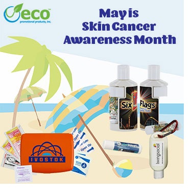 Eco Friendly Promotional Products for Skin Cancer Awareness Month and Melanoma Monday