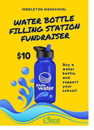 Raising Funds for a Water Refill Station through Reusable Water Bottle Sales