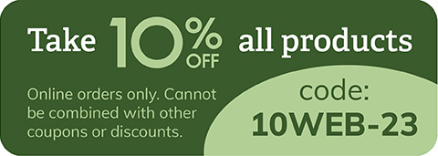 10 percent off all products in January