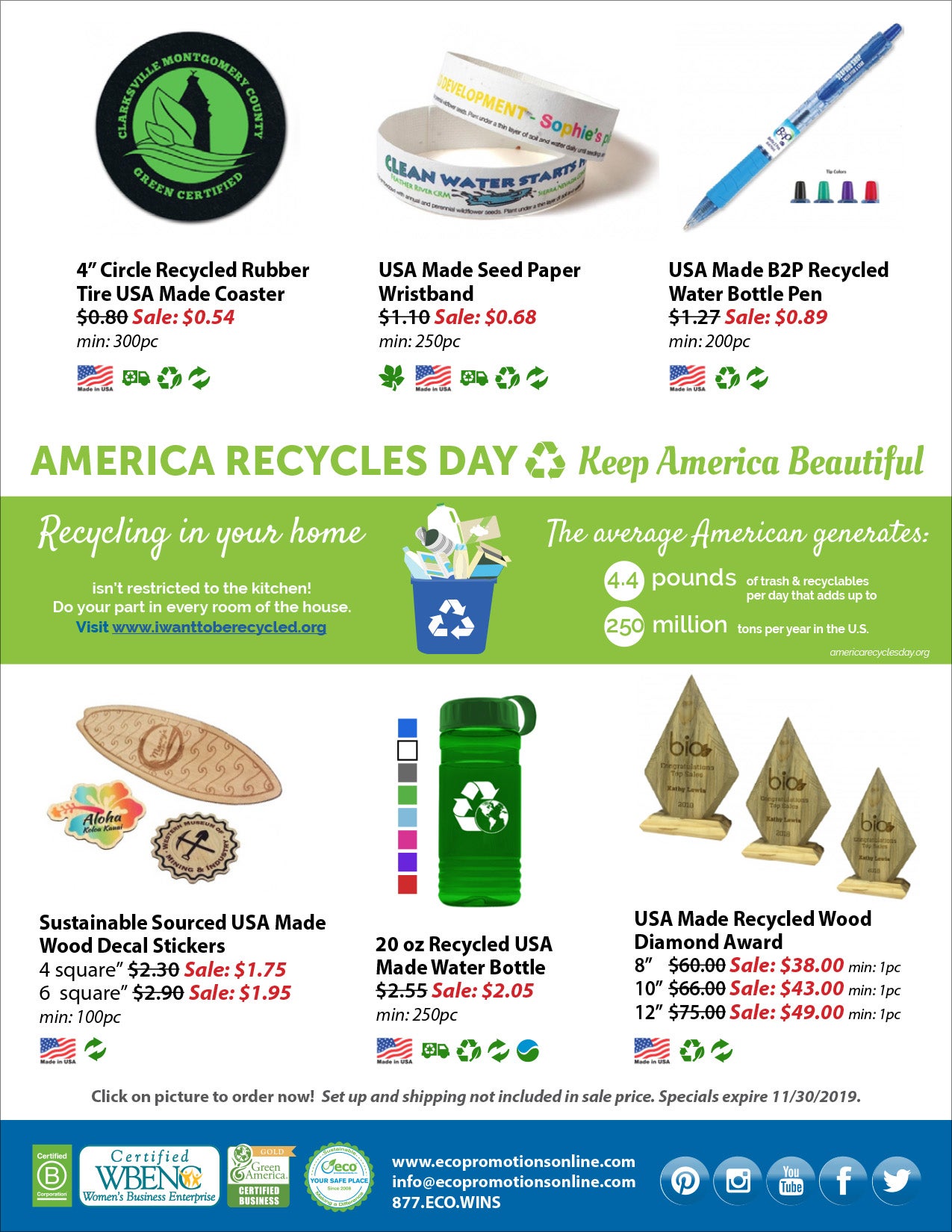 2019 America Recycles Specials 2019 America Recycles Specials