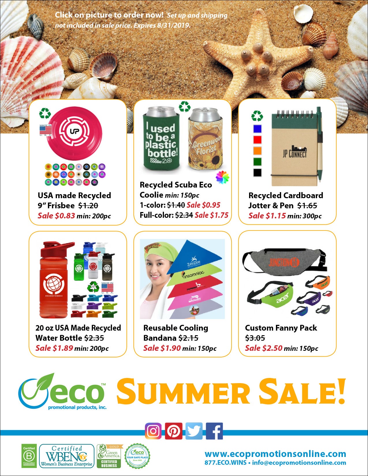 2019 Eco Summer Sale 2019 Eco Summer Sale