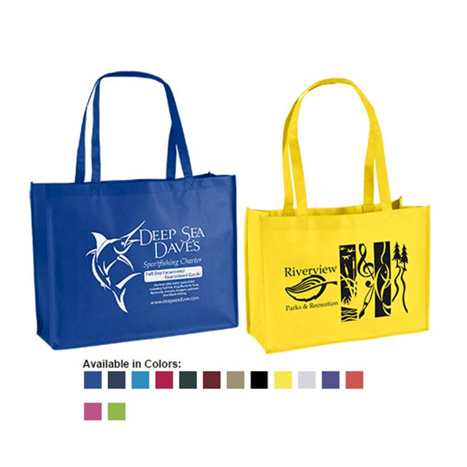 Recycled Tote | Sizes: 16x6x12 & 20x6x16