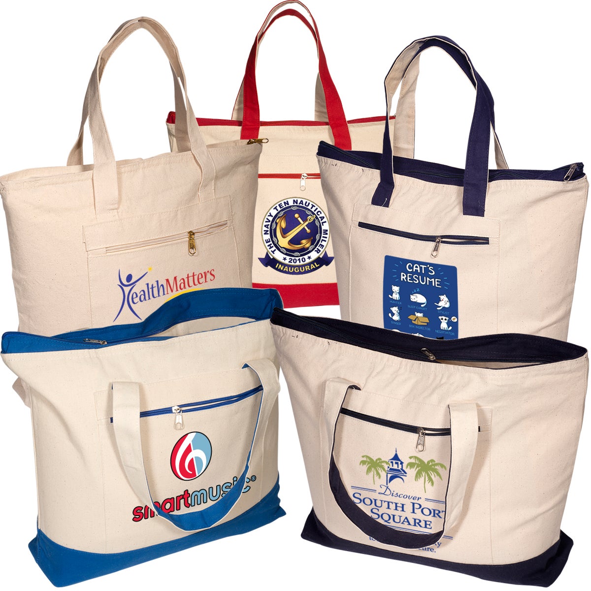 Cotton Tote | 10 oz | Reusable | 18x14x4